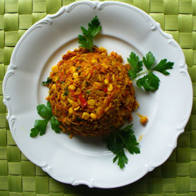 EAT4FUN-Rezept des Monats: Feurige Reispfanne